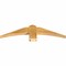 Ekena Millwork Bellingham Rough Sawn Timber Gable Bracket, Western Red Cedar, 36"W x 9"H x 2"D x 4"F, 6/12 Pitch GBW036X09X0204BEL00RWR - alternate 4